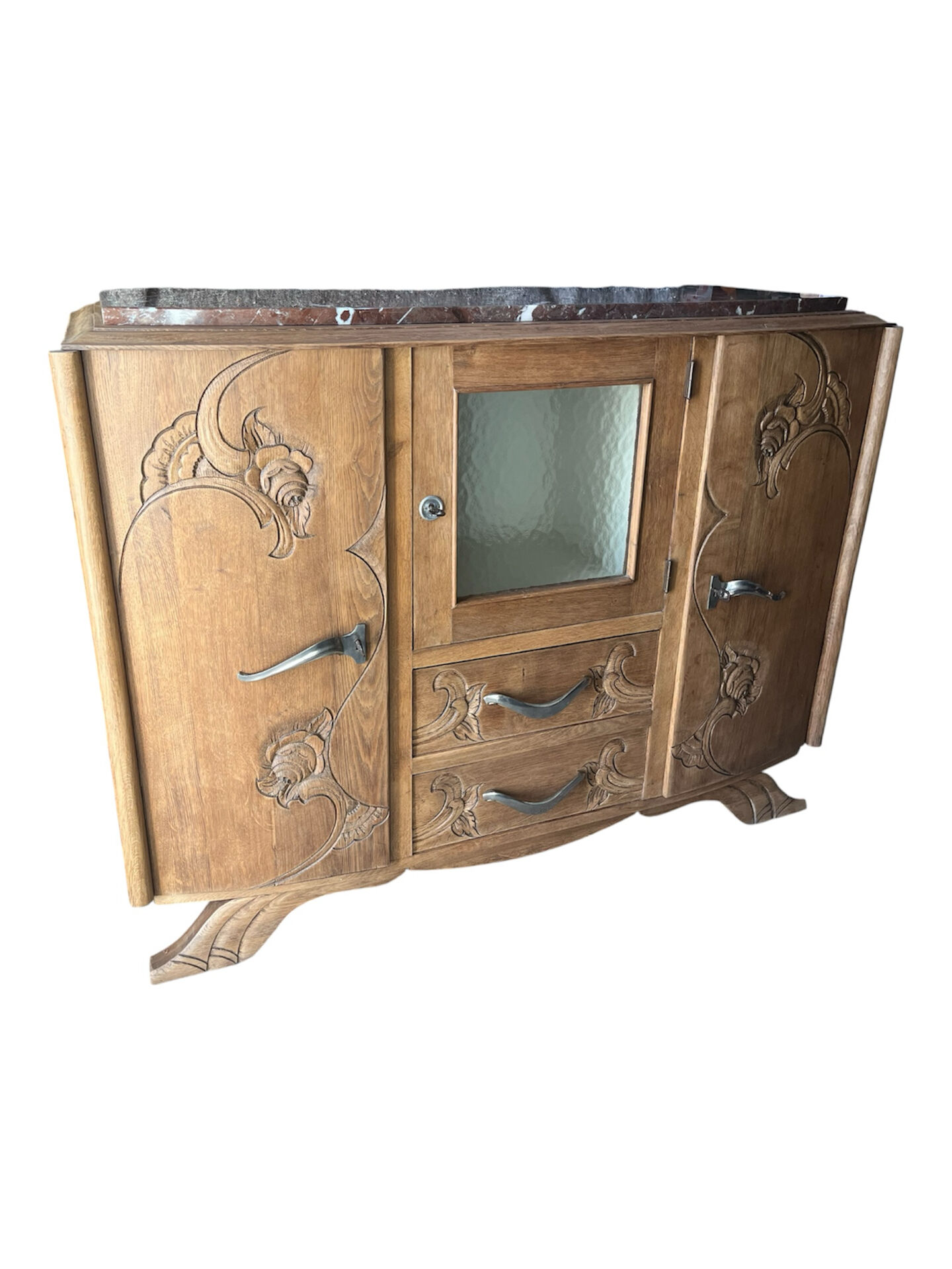 Buffet art déco en chêne