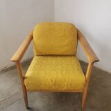 Wilhelm Knoll oak armchair