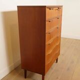 Vintage Danish chest of drawers | Teak | 6 drawers | 122 cm