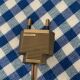 Lampe en bois tourné