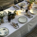Set of 6 vintage pattern plates