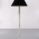 White Marble floor lamp Regency Italy 1970s