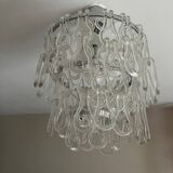 Italian design chandelier 1970