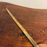 Copper and brass skimmer ladle from the 50s