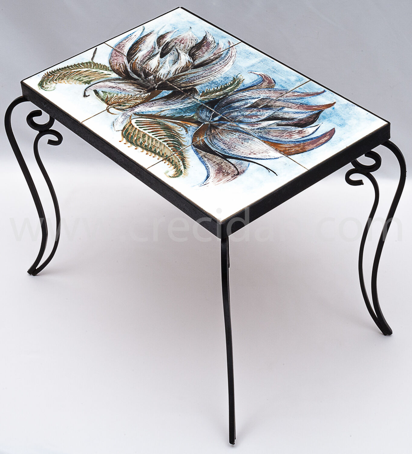 Wrought iron table