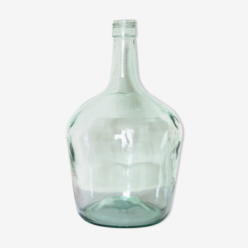 Bonbonne 2 litres transparente reflets bleus