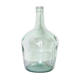 Bonbonne 2 litres transparente reflets bleus