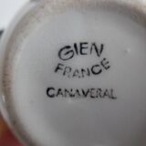 Tasses Gien vintage 1960
