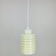 Suspension lampion opaline années 60, vintage