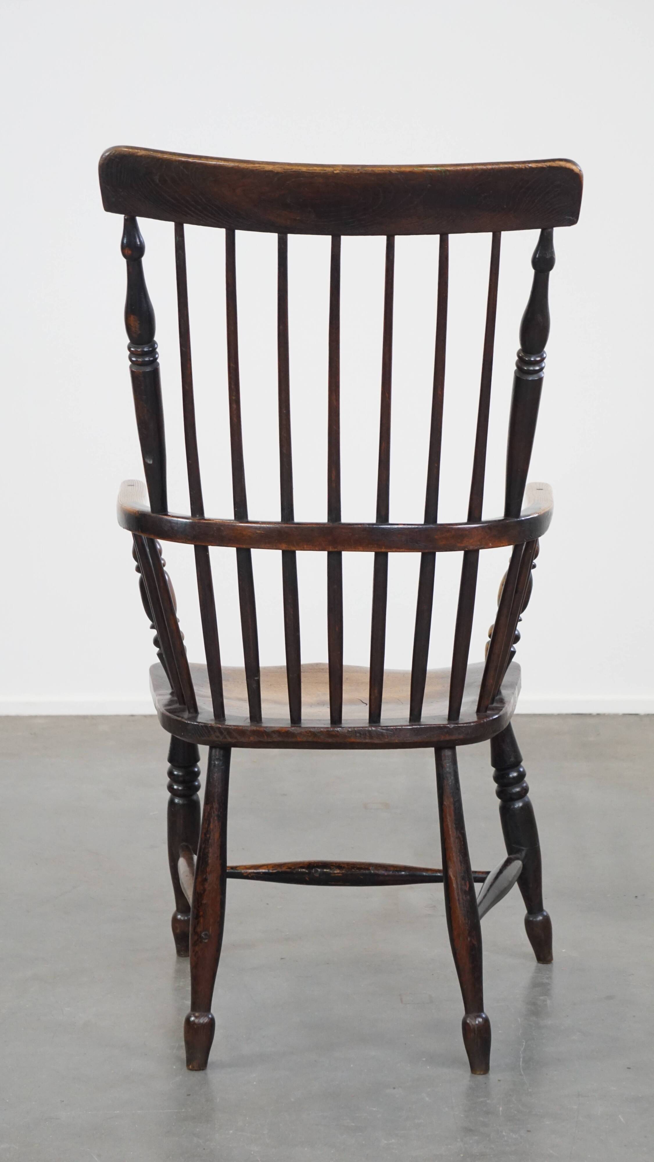 Antique Wooden Spindle Windsor Chair