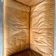 Vintage scandinavian sofa in bake