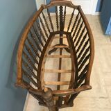 Former cradle gooseneck wooden early twentieth