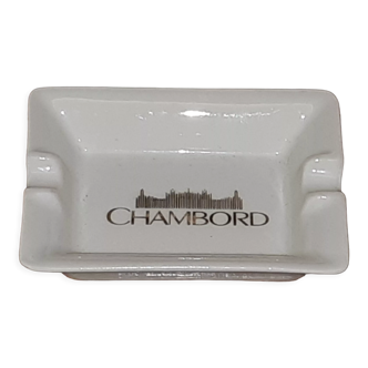 Vide-poches cendrier Chambord en porcelaine de Limoges Artoria