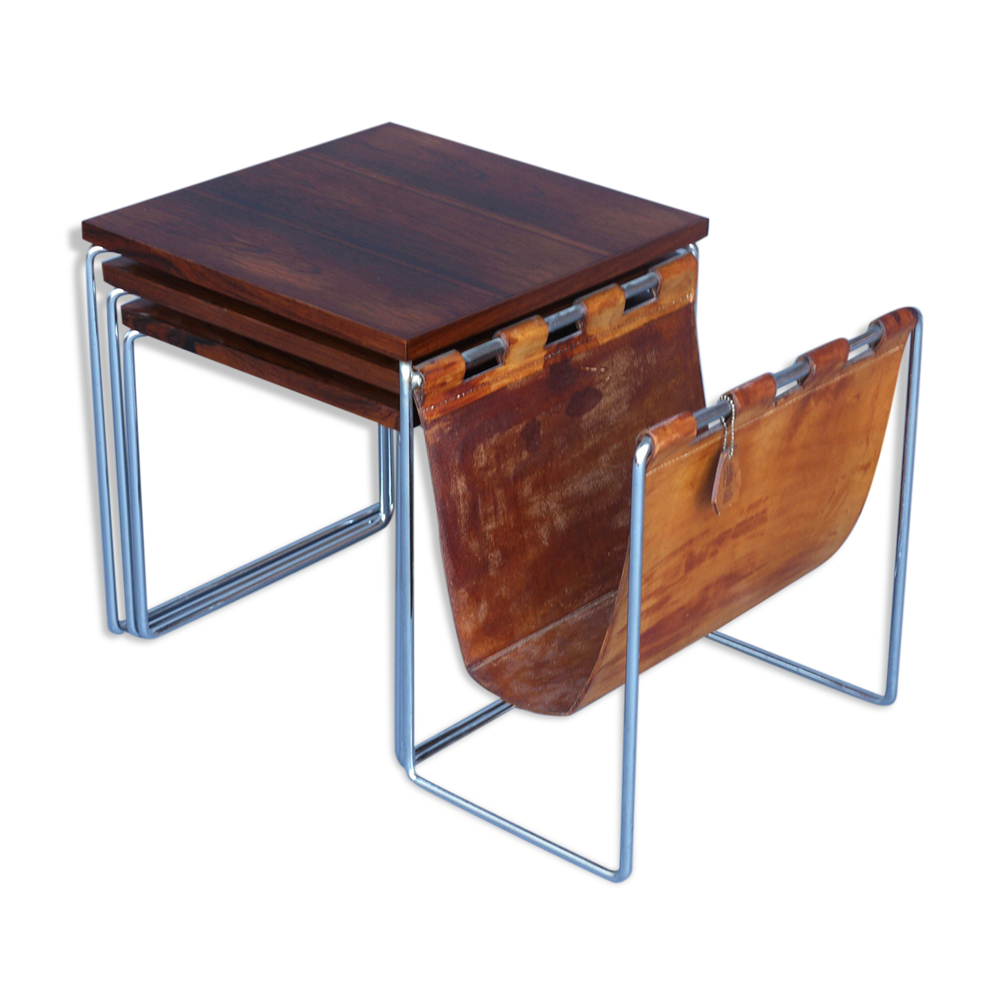 Vintage Dutch Nesting Table Mimiset from Brabantia, 1960s