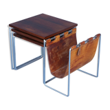 Vintage Dutch Nesting Table Mimiset from Brabantia, 1960s