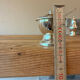 Vintage silver-plated table service duo – Mustard pot with spoon