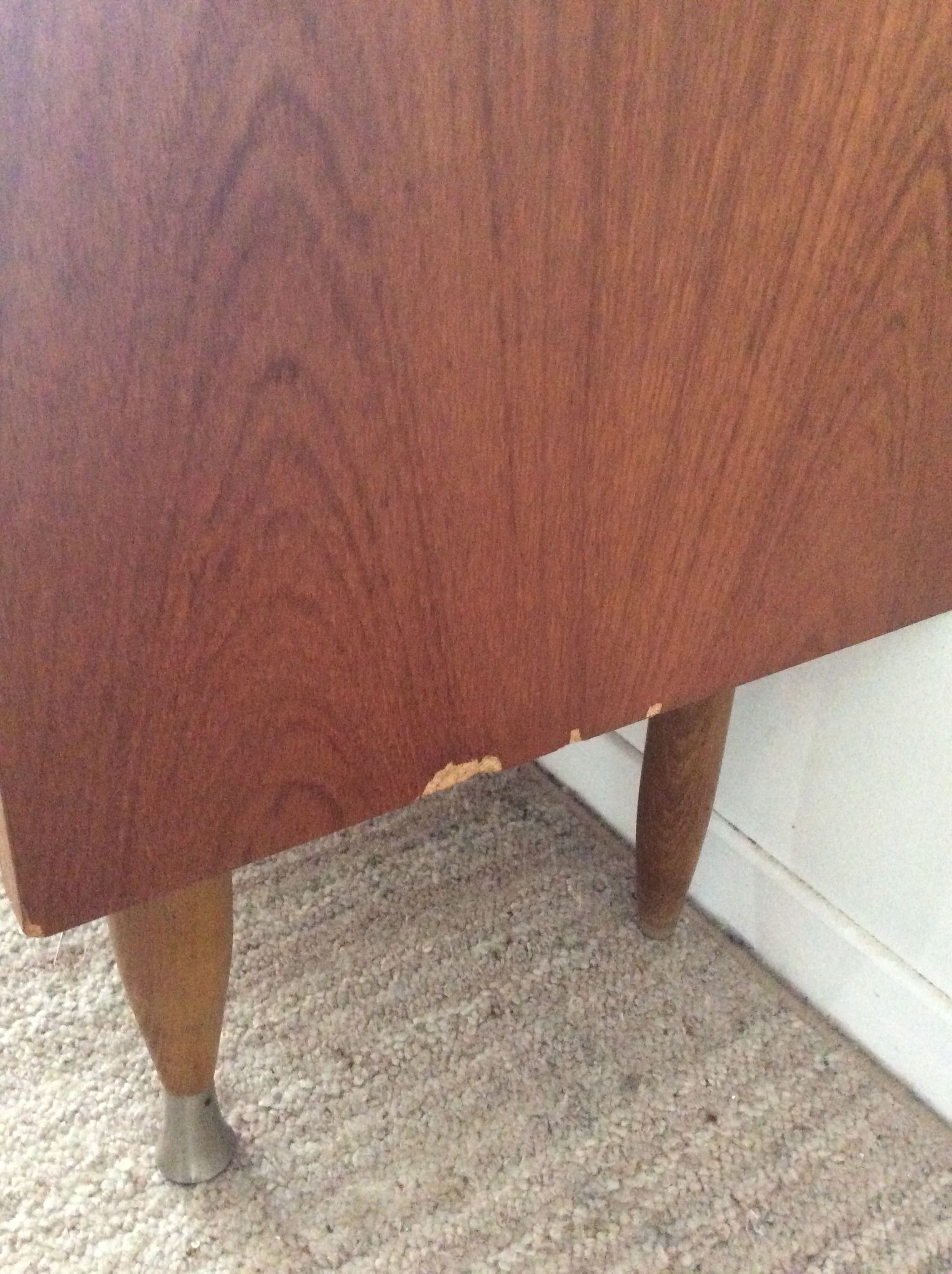 Scandinavian teak tv cabinet from the 60s
