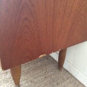 Scandinavian teak tv cabinet from the 60s