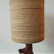 Wooden foot lamp