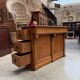 Oak counter from the 1950s