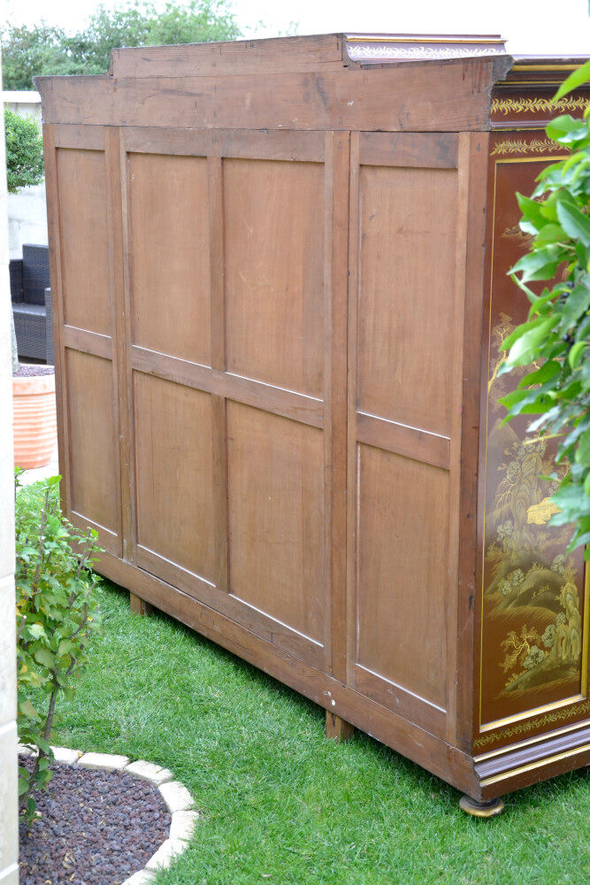 Laqué Library in Japanese Decorations Napoleon III Style - 19th Century