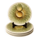 Vintage artichoke plates in majolica