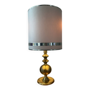 Lampe en laiton des années