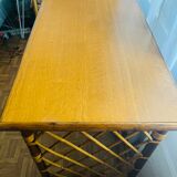 Vintage rattan desk