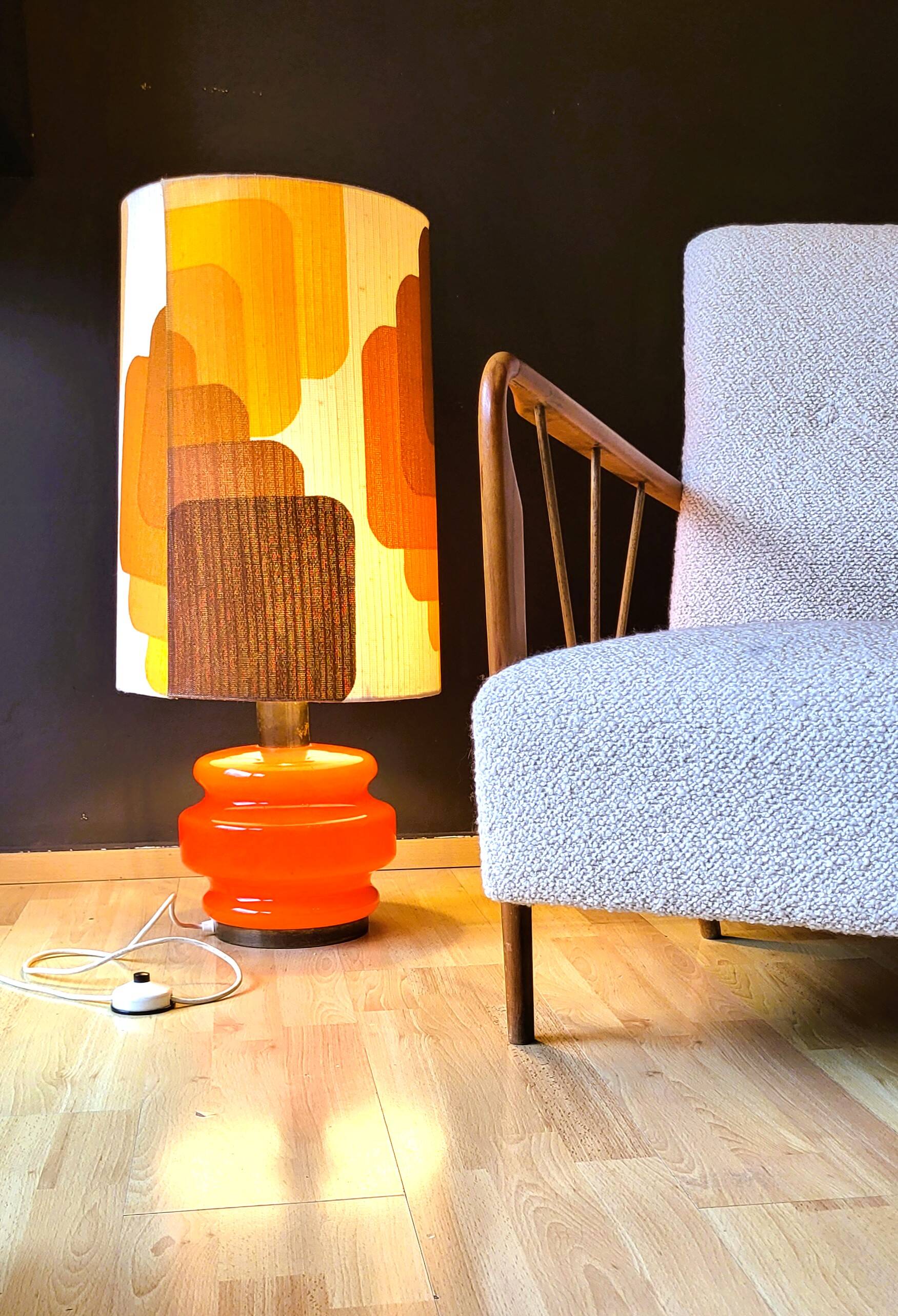 70s Design Floor or Table Lamp