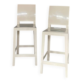 Tabourets bar Kartell one more beige