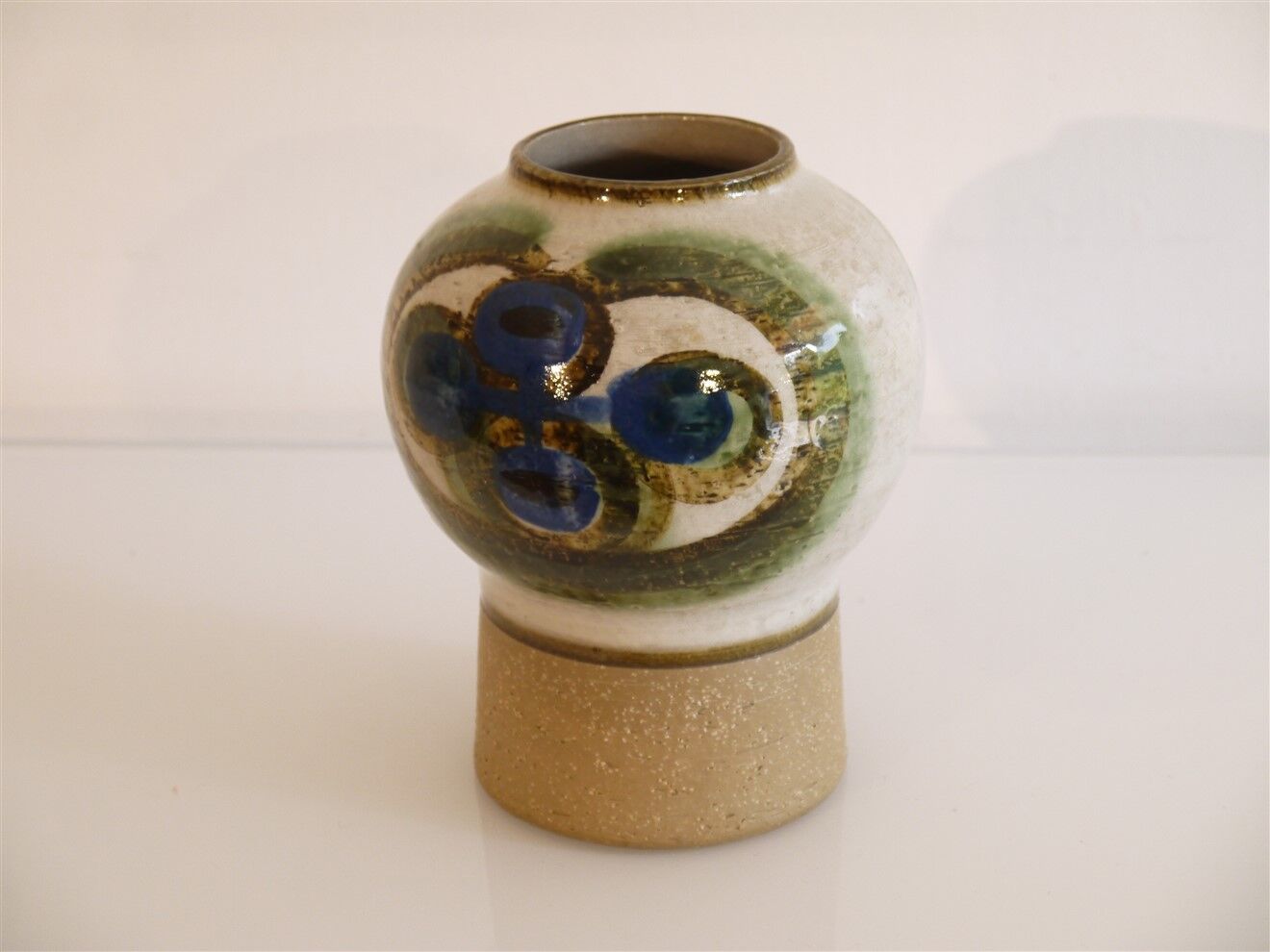 Danish ceramic vase by Noomi Backhausen for Soholm 1960