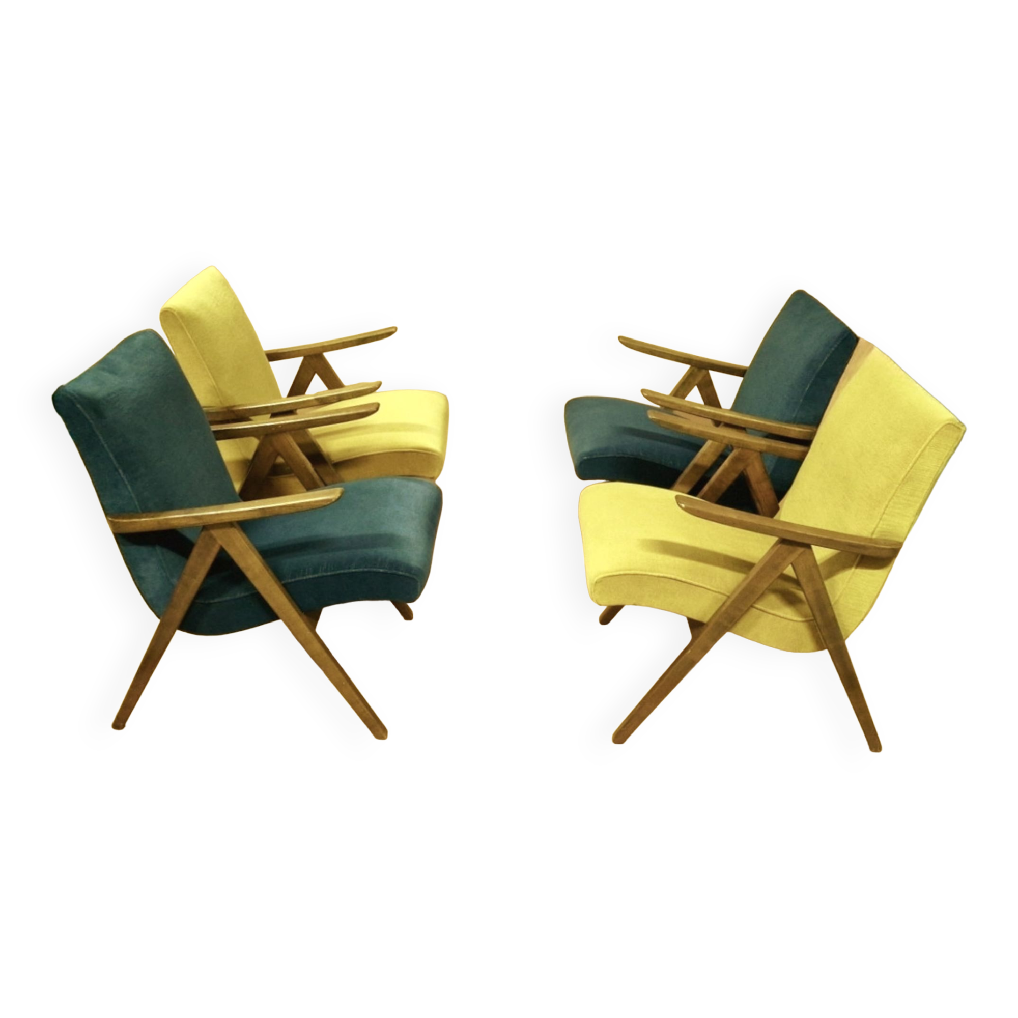 Mid century seating group, Germany 1950s