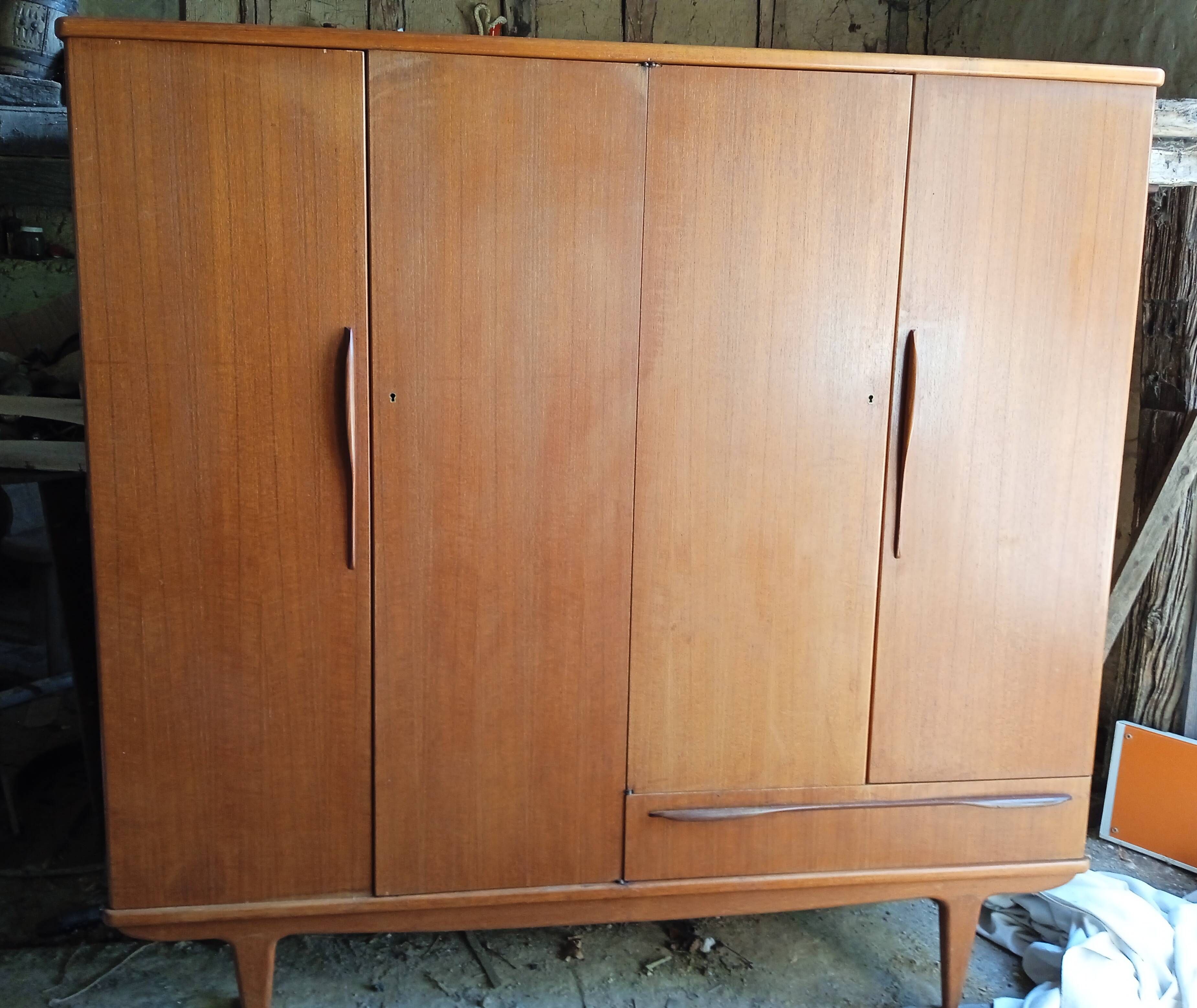 Armoire scandinave Andersen en teck, 1960