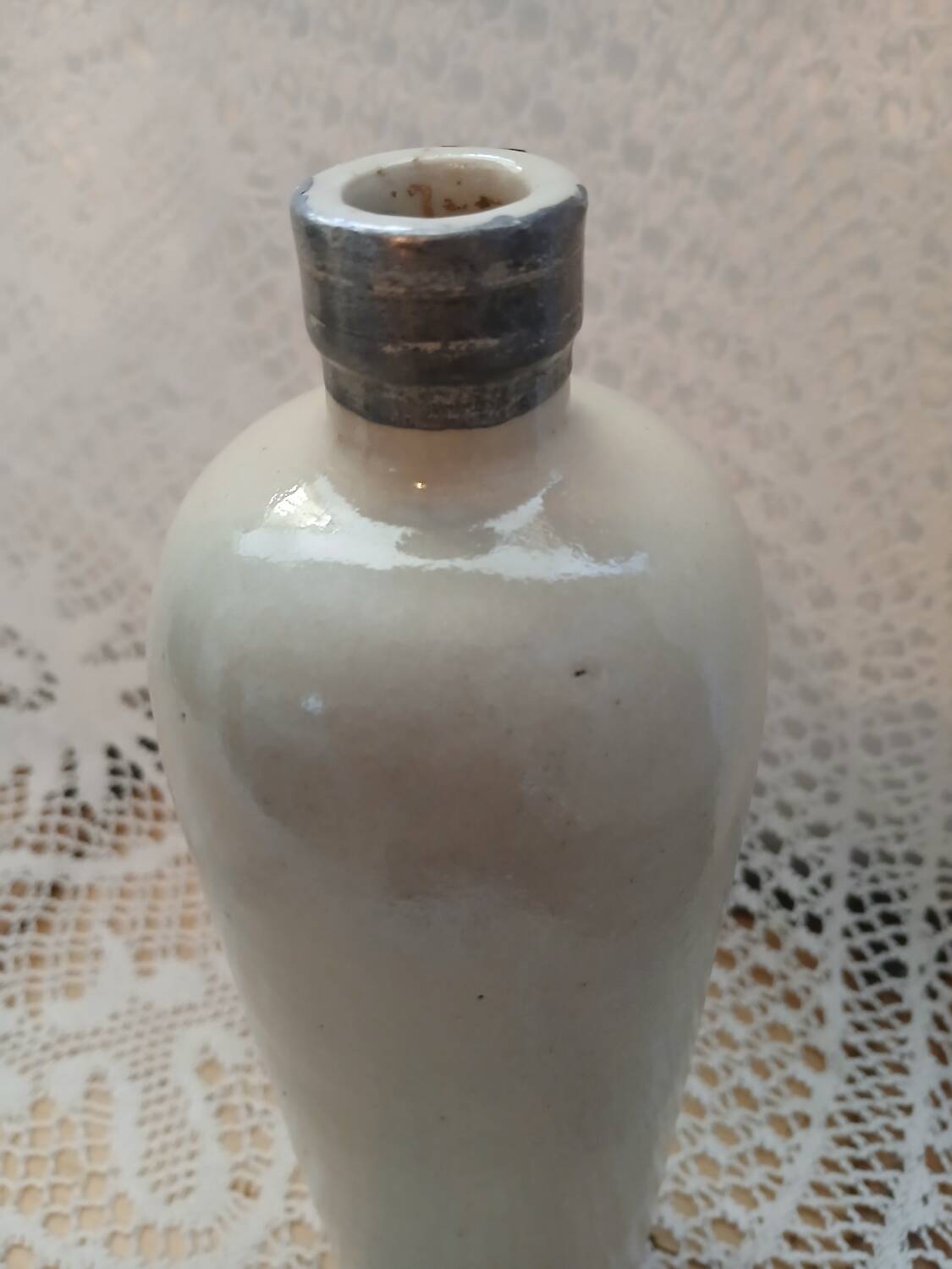 Antique stoneware bottle