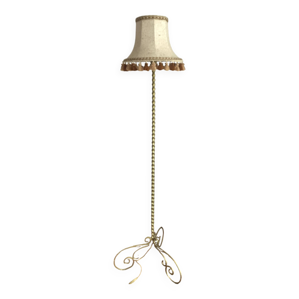 Lampadaire vintage , lampe bout de canapé
