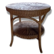 Wicker/rattan side table