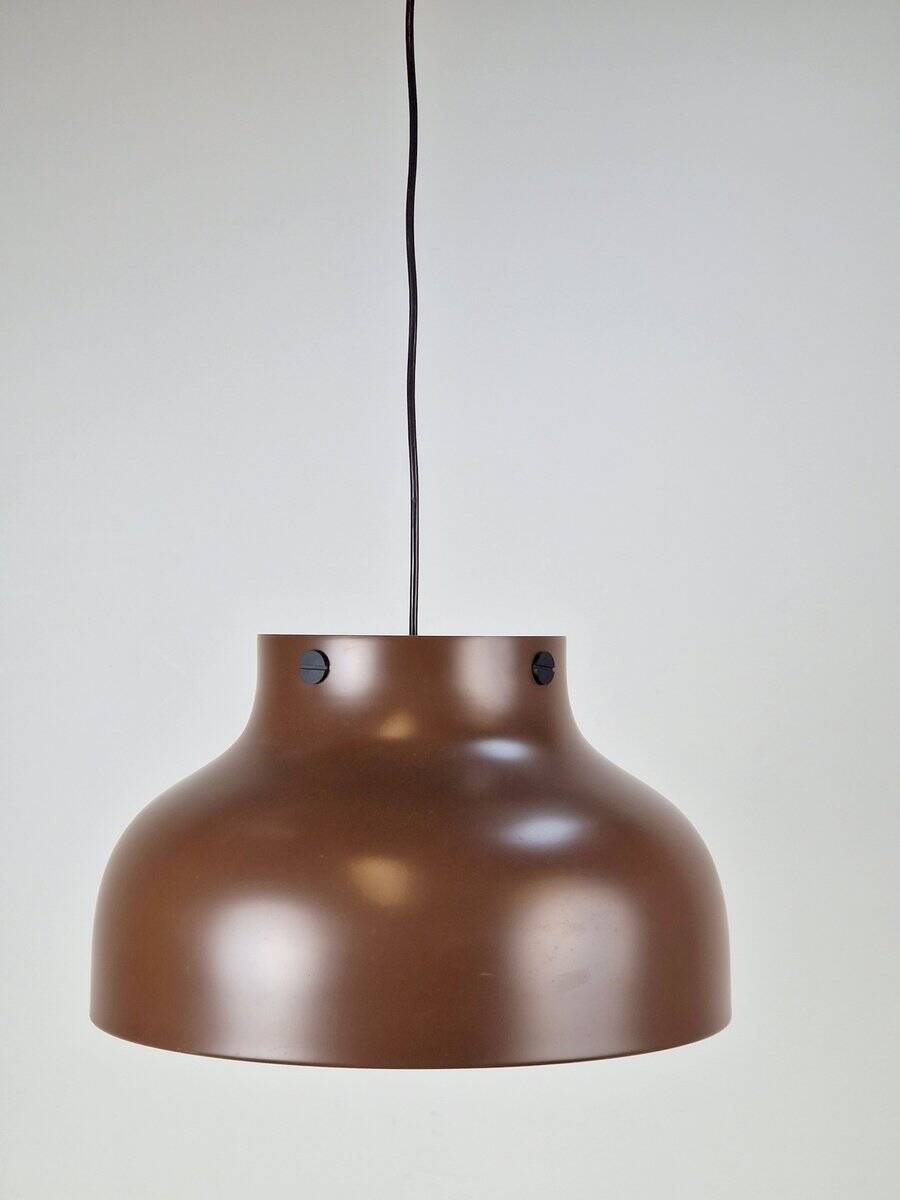 Mid-Century Modern Super Jumbo Pendant Lamps by Uniline for Nordisk Solar, 1960s, Set of 2