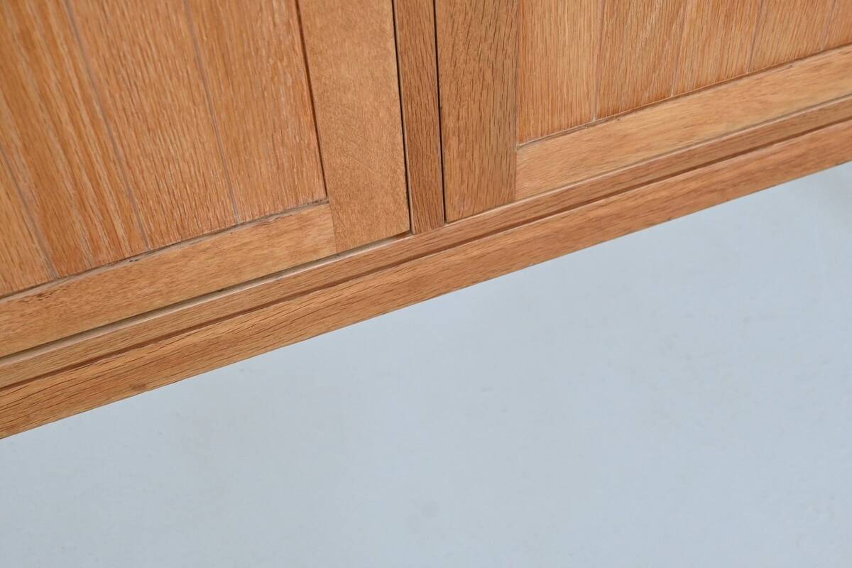 Cabinet Kurt Ostervig en chêne A/S Randers Danemark 1960