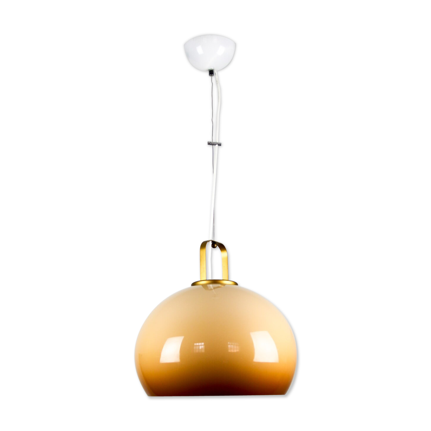 Suspension de Harvey Guzzini pour Meblo, années 1970
