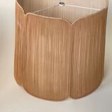 Pair of Mustard String Lampshades