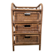 Meuble rotin vintage