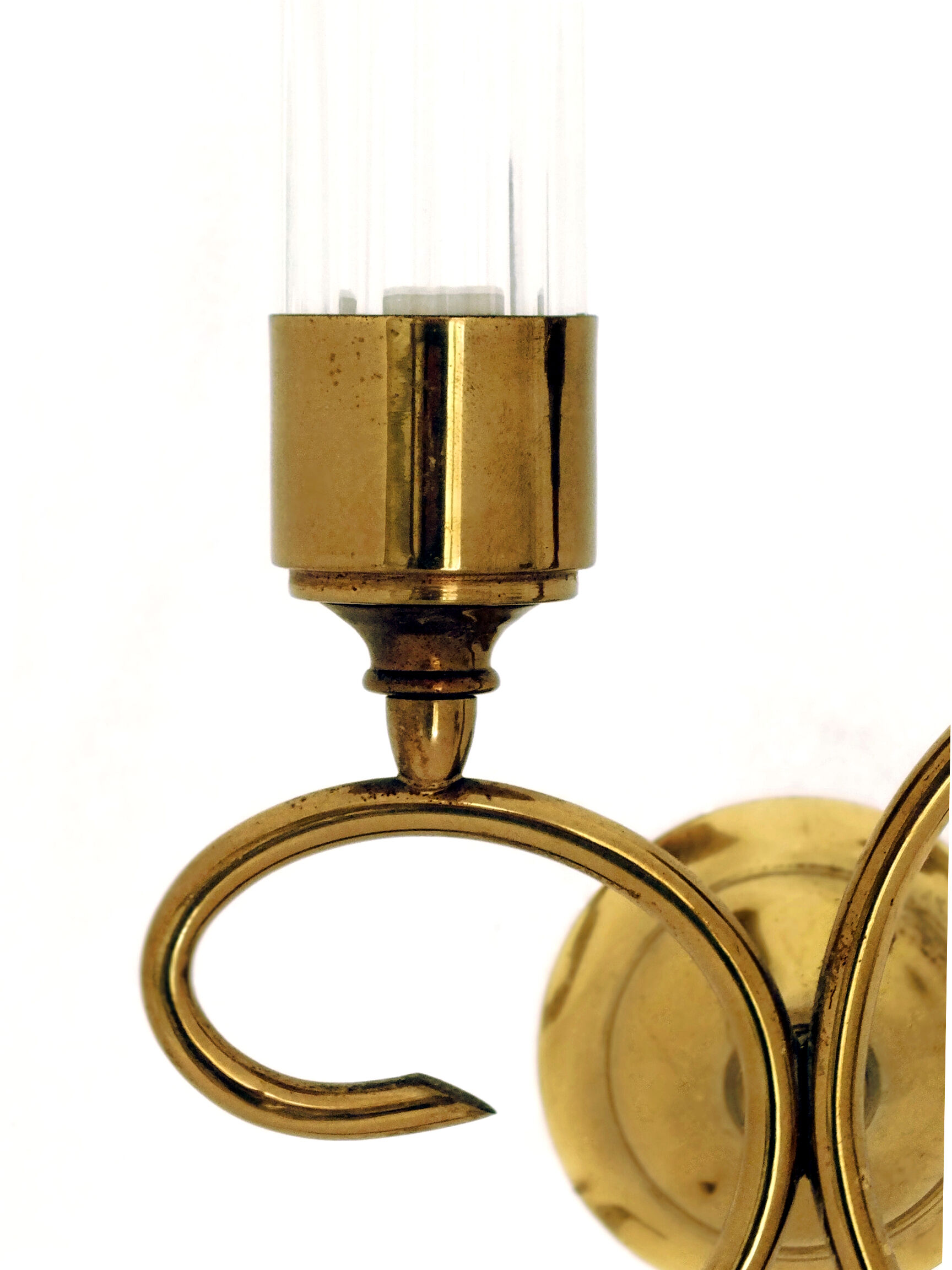 Angelo Lelli design three wall lamps by Arredoluce Italy 1950
