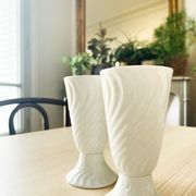Set of 2 porcelain mazagrans