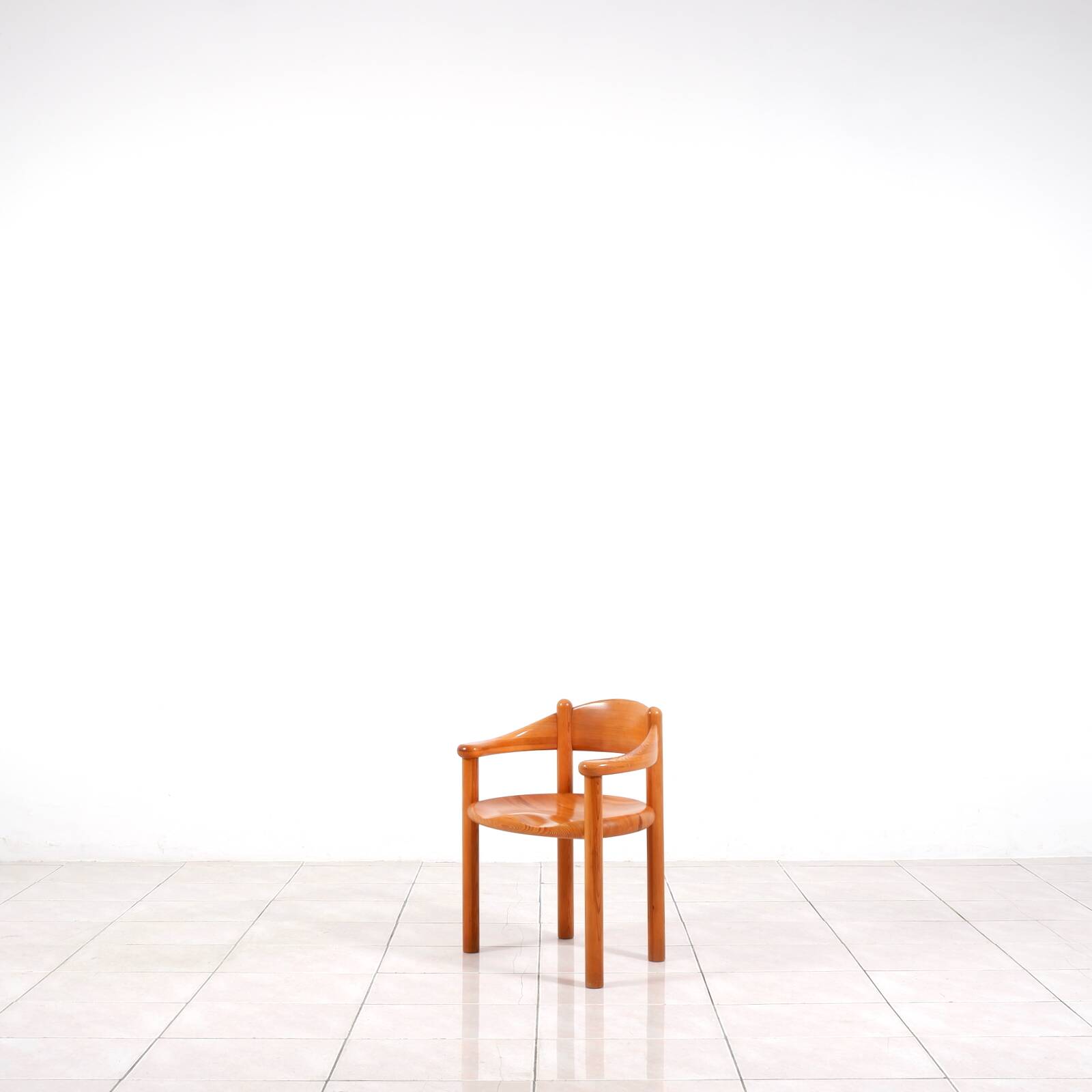 Set of 6 solid pinewood armchairs by Rainer Daumiller for Hirtshals Sawmill
