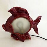 Lampe veilleuse Poisson Art Déco