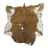 Vintage cowhide carpet