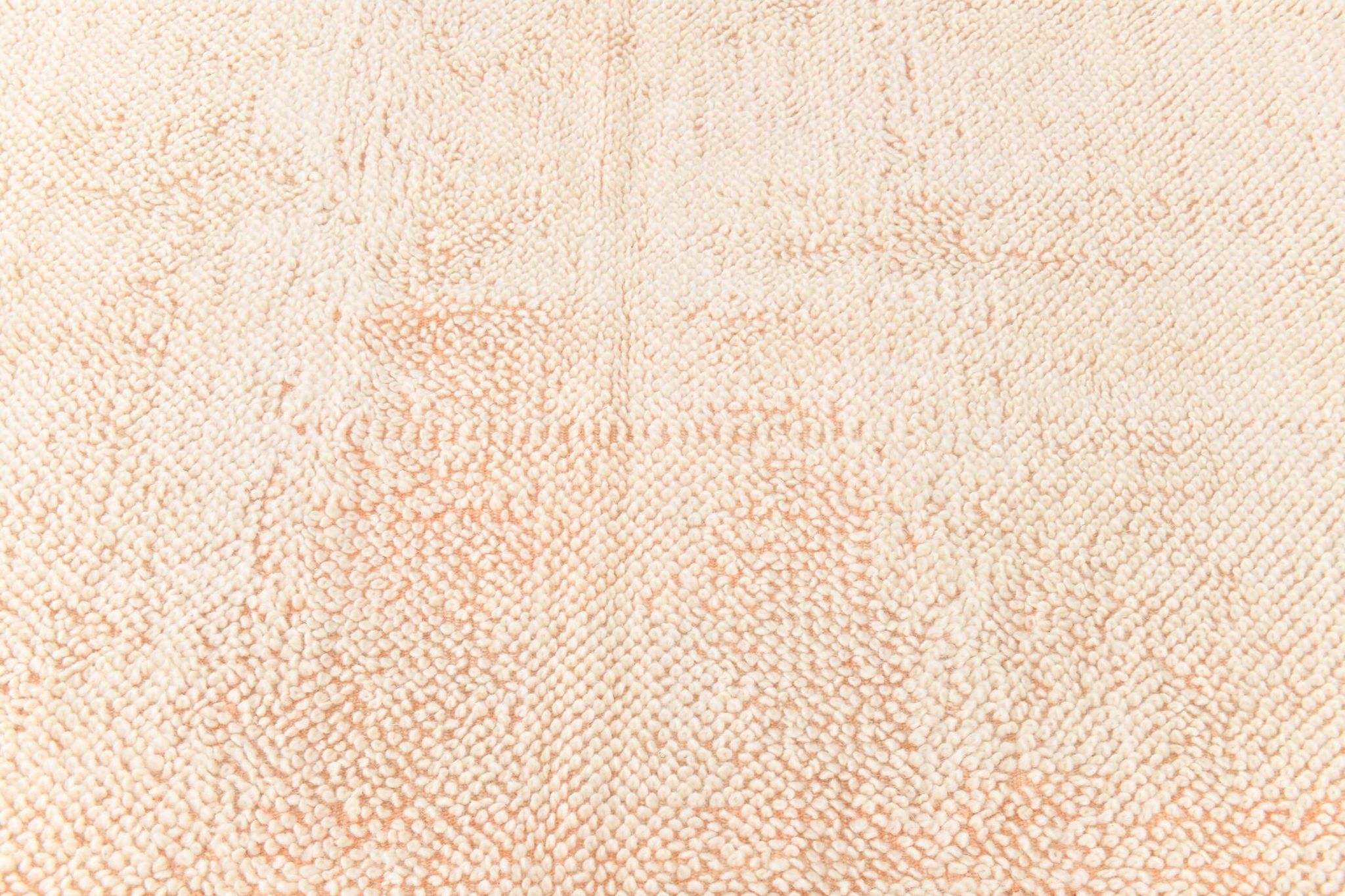 6x10 Pale Salmon Beige Handmade Contemporary Vintage Rug