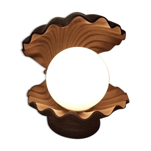 Lampe coquille vintage