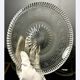 4 Baccarat plates in Greek key pattern 19th century