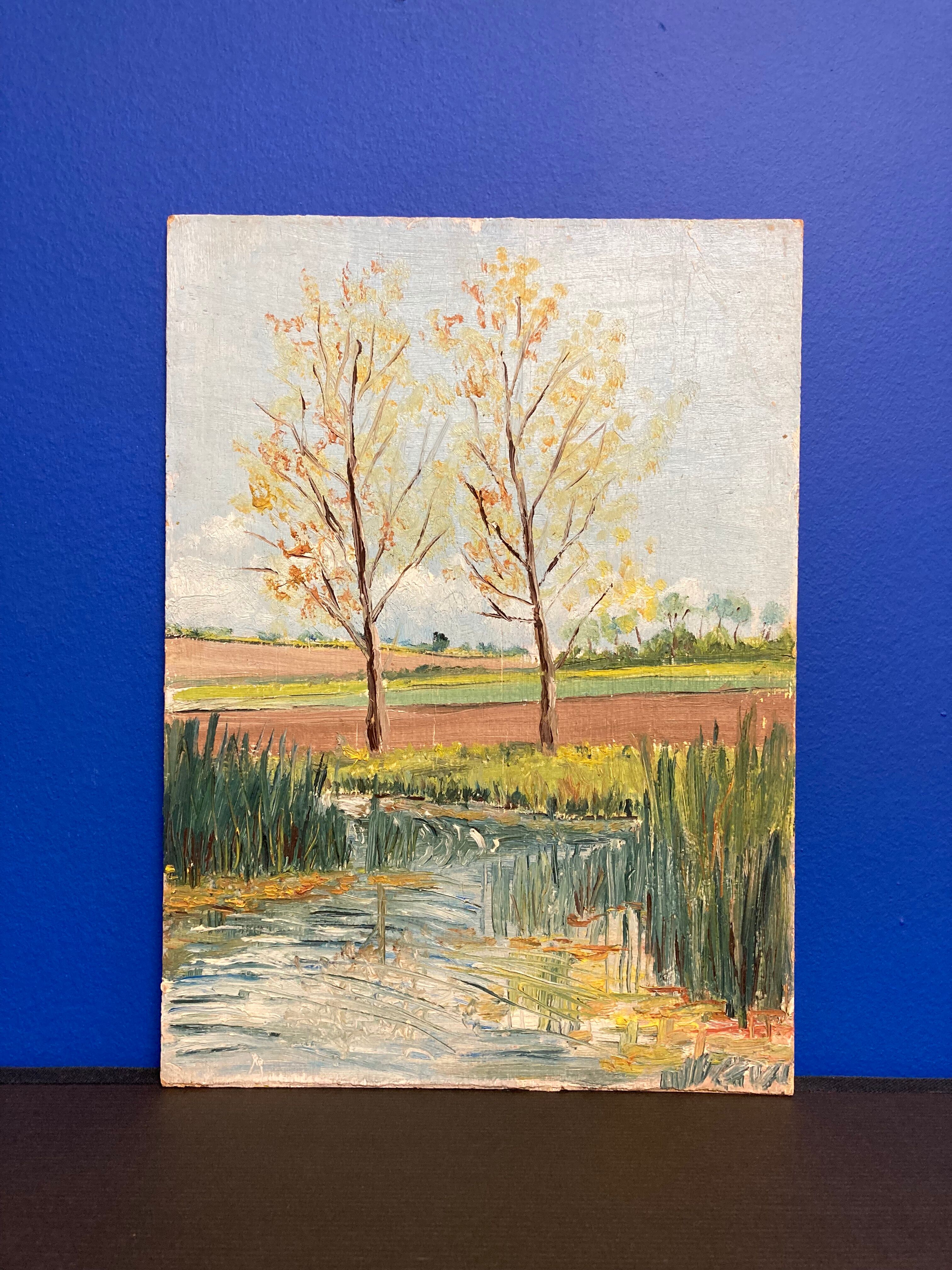 Vintage poplar paint